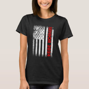 Senior 2024 American Flag USA Graduation Class of  T-Shirt