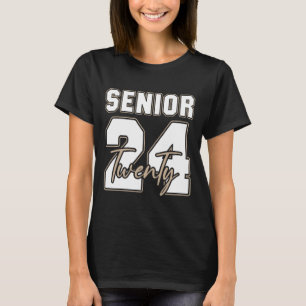 Senior 2024 Class Of 2024 Back To School Graduatio T-Shirt