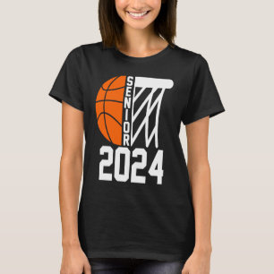 Senior 2024 Class of 2024 Graduation Basketball Pl T-Shirt