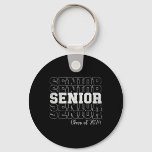 Senior 2024 Class Of 2024 Seniors Graduation 24 Key Ring