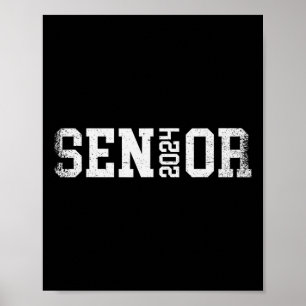 Senior 2024 Graduation Class Of 2024  Poster