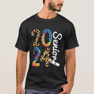 Senior 2024 Graduation Class of 2024 Senior Tie Dy T-Shirt