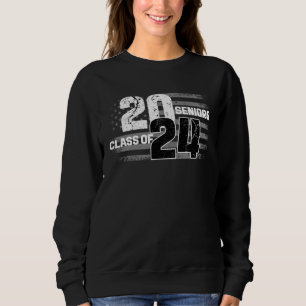 Senior 2024 Graduation Class of 2024 Senior Women Sweatshirt
