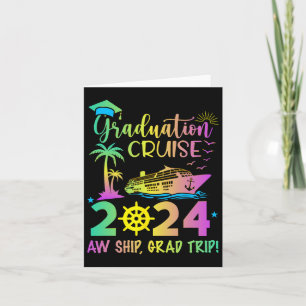 Senior 2024 Graduation Cruise Aw Ship Grad Trip Pa Card