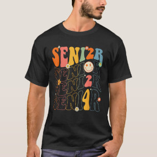 Senior 2024 Retro Class of 2024 Back To School Gr T-Shirt