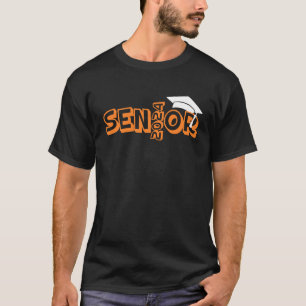 Senior 2024 Retro Class of 2024 Seniors Graduation T-Shirt