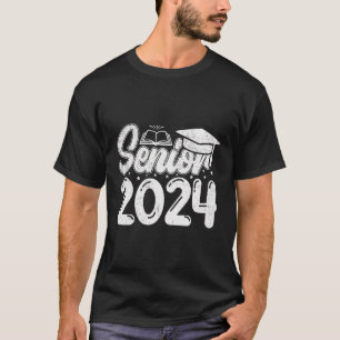 Senior 2024 Twenty 24 Graduation Class Of 2024 Pro T-Shirt