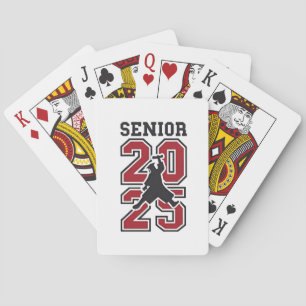 Senior 2025 Basketball Graduate Sport Playing Cards