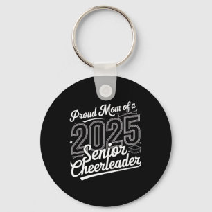Senior 2025 Cheer Team Mum High School Graduation Key Ring