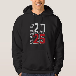 Senior 2025 Class of 25 High School College Gradua Hoodie