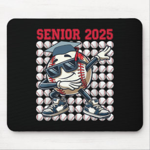 Senior 2025 Dabbing Sell Cl Of 2025 Graduation Mouse Pad