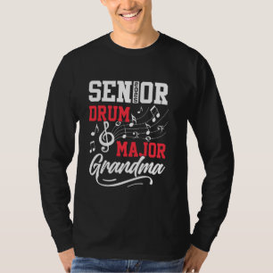 Senior 2025 Drum Major Grandma Proud Grandma Match T-Shirt