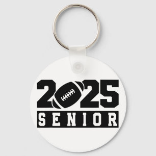 Senior 2025 Footll High School Graduate Cl Of 2025 Key Ring