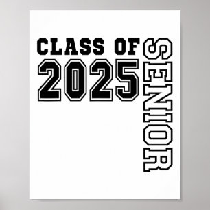 Senior 2025 Graduation 2025 Cl Senior 2025 Grad 5 Poster