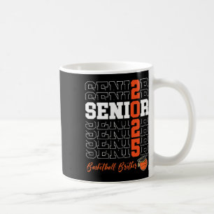 Senior 2025 Sketll Brother Gift Cl Of 2025 Proud B Coffee Mug