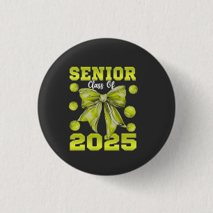 Senior 2025 Softball Graduate Graduate Sport 3 Cm Round Badge