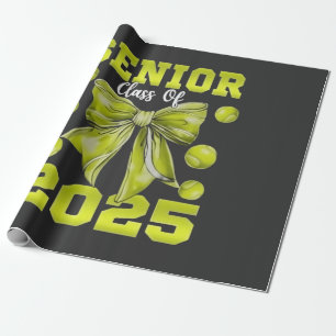 Senior 2025 Softball Graduate Graduate Sport Wrapping Paper