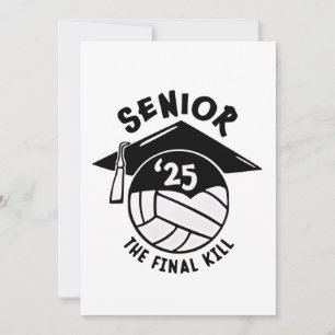 Senior 2025 Volleyball Graduation  Save The Date