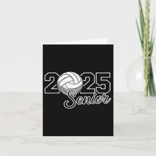 Senior 2025 Volleyll Mum High School Graduation Ou Card
