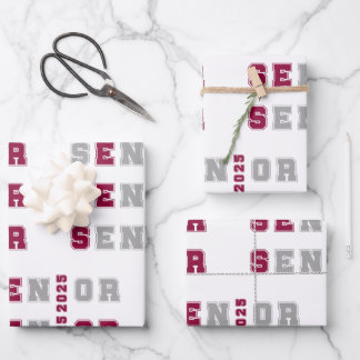 Senior 2025 wrapping paper sheet
