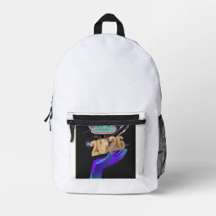 Senior 2026 Celebration Design Printed Backpack
