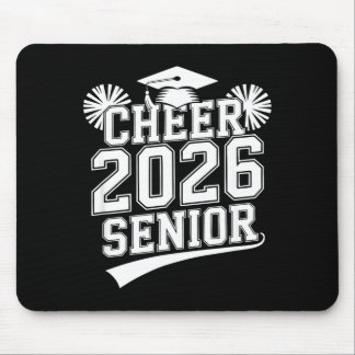 Senior 2026 cheer team mom high school graduation mouse pad