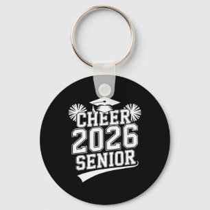 Senior 2026 Cheer Team Mum High School Graduation Key Ring