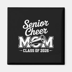 Senior 2026 Cheer Team Mum High School Graduation Magnet