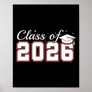 Senior 2026 Cl Of 2026 Graduation 2026 High School Poster