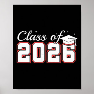Senior 2026 Cl Of 2026 Graduation 2026 High School Poster