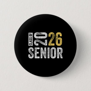 Senior 2026 Cl Of 2026 Graduation High School Seni 6 Cm Round Badge