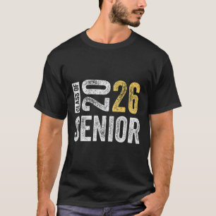 Senior 2026 Cl Of 2026 Graduation High School Seni T-Shirt
