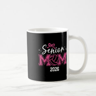 Senior 2026 Cl Of 2026 Senior Mum Volleyball Gradu Coffee Mug