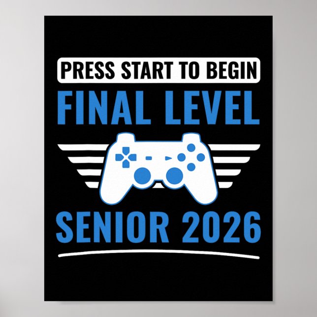 Senior 2026 Cl Of 2026 Senior  Poster (Front)