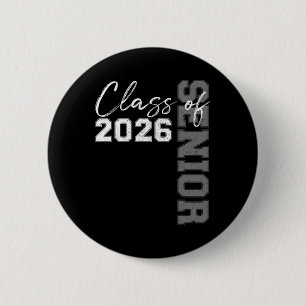 Senior 2026 Cl Of 2026 Seniors Graduation 2026 Sen 6 Cm Round Badge