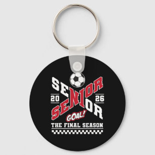 Senior 2026 Cl Of 2026 The Final Season Soccer Mom Key Ring