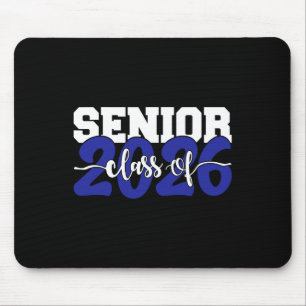 Senior 2026 Cl Of 2026 Vintage Back To School Stud Mouse Pad