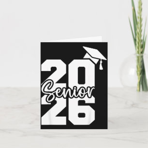 Senior 2026 class of 2026 high school college card