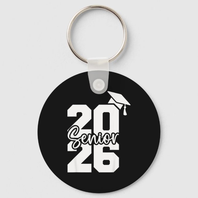 Senior 2026 class of 2026 high school college key ring (Front)