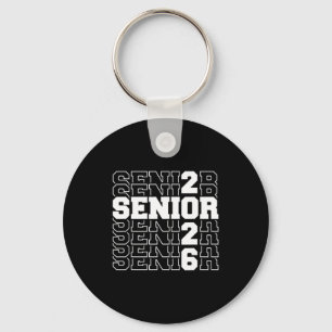 Senior 2026 class of 2026 high school college key ring