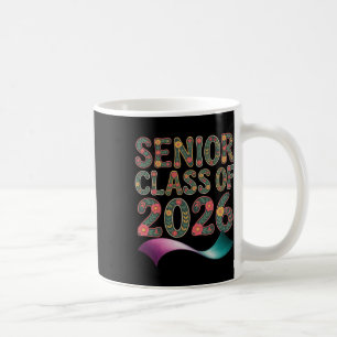 Senior 2026 Coquette Floral Bows Vintage Pastel Ae Coffee Mug