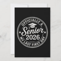 Senior 2026 First Day Stamp