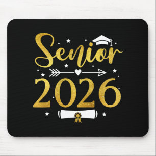 Senior 2026 Graduate Cl Of 2026 Graduation Grad Wo Mouse Pad