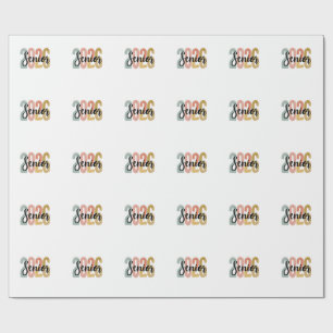 Senior 2026 Graduation 2026 Senior Graduate Gift  Wrapping Paper