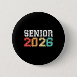 Senior 2026 Graduation Cl Of 2026 Seniors Grad Vin 6 Cm Round Badge