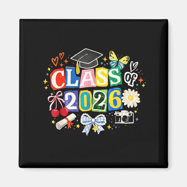 Senior 2026 graduation day finally done class of magnet (Front)