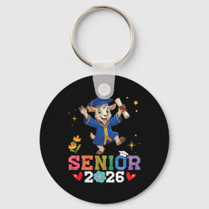 Senior 2026 Graduation Goat Cl Of 2026 Scholar Gra Key Ring