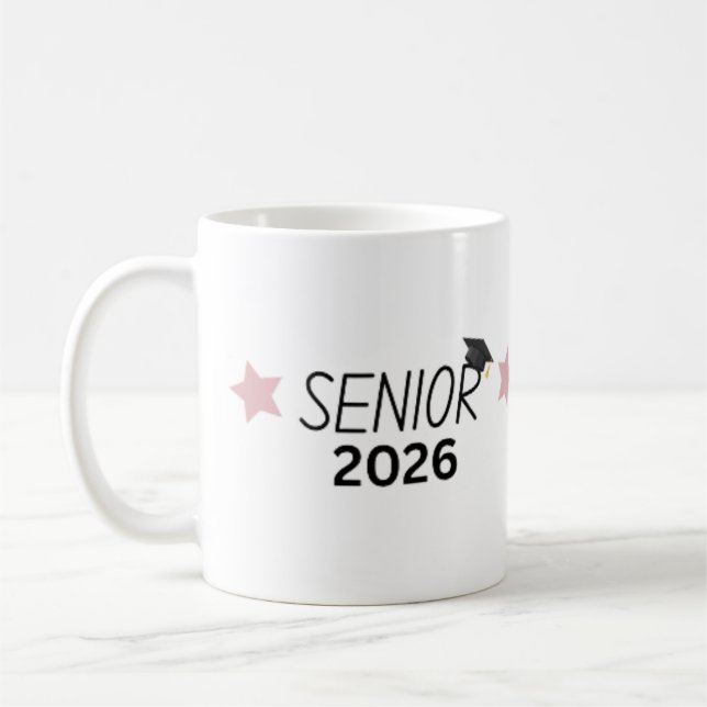 Senior 2026 Graduation Mug Gift  (Left)
