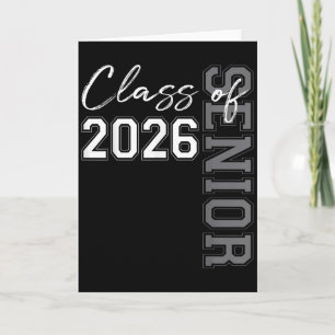 Senior 2026 Graduation My Last First Day Of Cl Of Card
