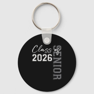 Senior 2026 Graduation My Last First Day Of Cl Of  Key Ring